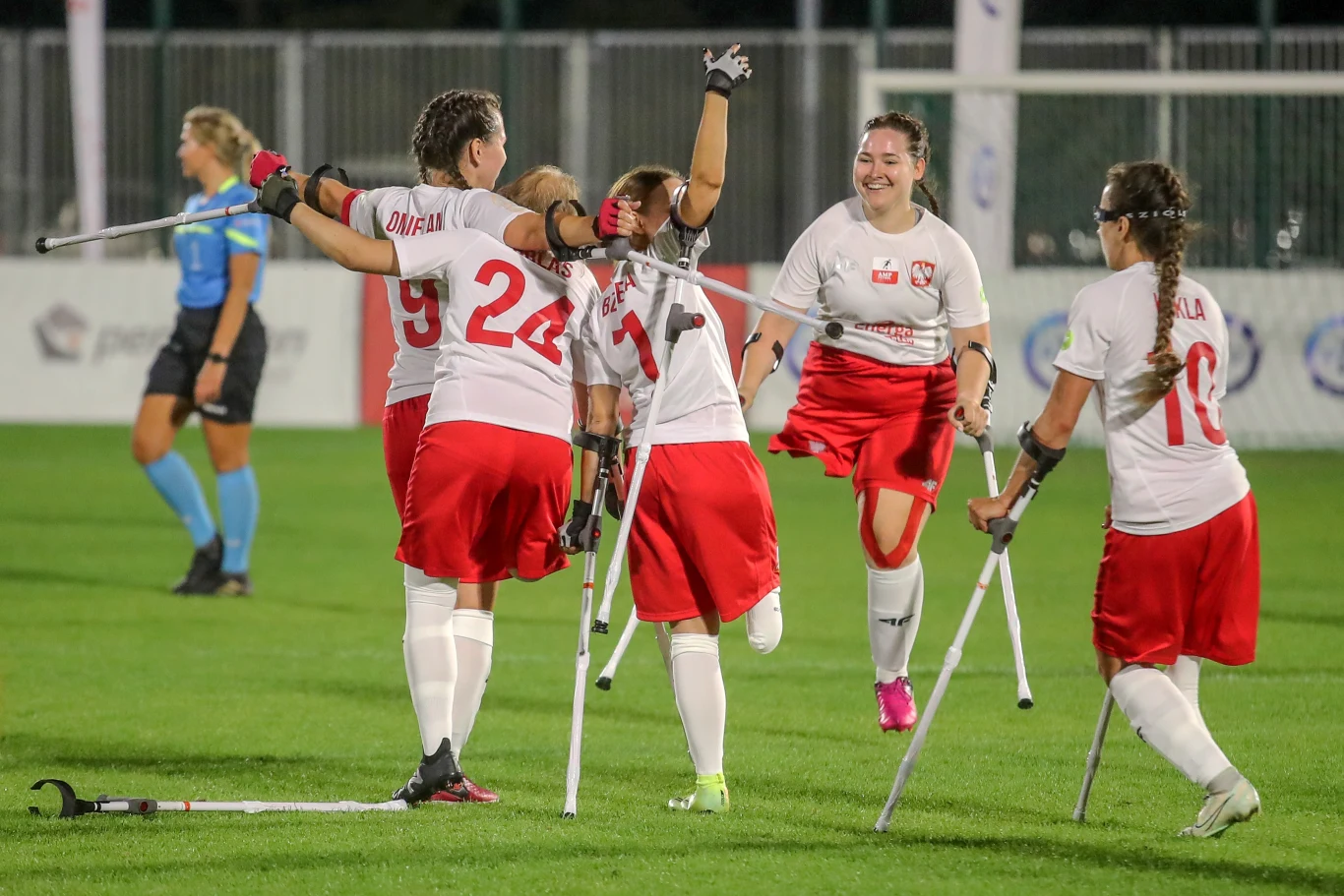 Reprezentantki Polski w amp futbolu (zdj. archiwalne)