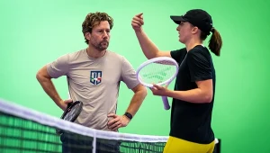 Wim Fissette i Iga Świątek. Rośnie im kolejna wielka rywalka w postaci Qinwen Zheng