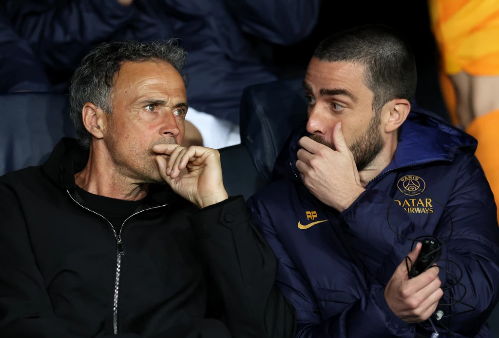 Luis Enrique i Rafel Pol Luis Enrique i Rafel Pol