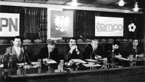 Józef Lipiec (pierwszy z lewej)