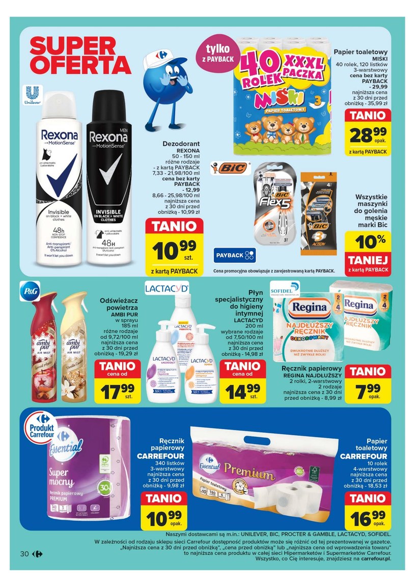 Gazetka: 2+1 gratis! Sprawdź promocje - Carrefour - strona 30