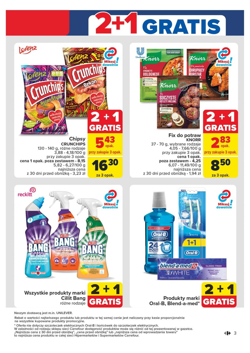 Gazetka: 2+1 gratis! Sprawdź promocje - Carrefour - strona 3