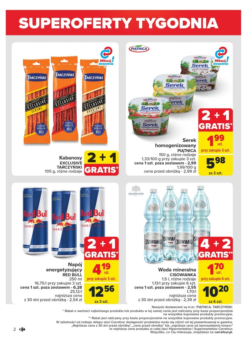 Gazetka: 2+1 gratis! Sprawdź promocje - Carrefour - strona 2