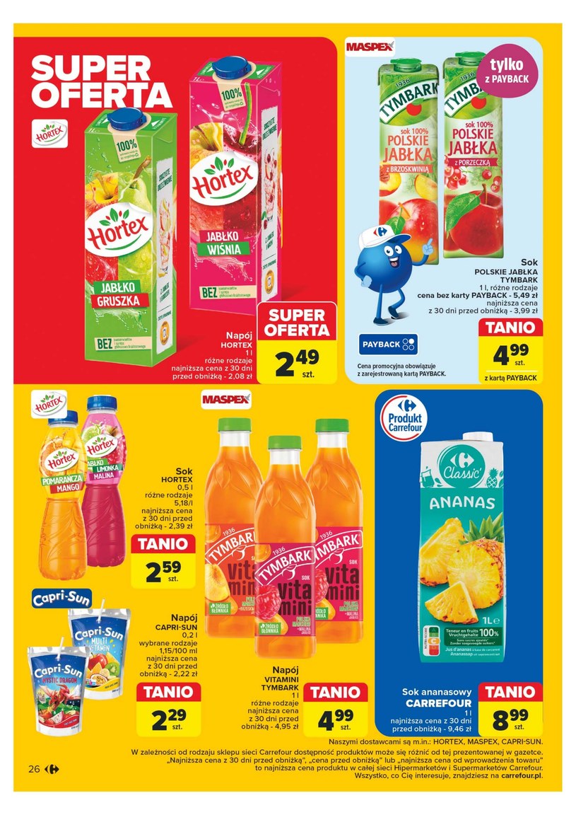 Gazetka: 2+1 gratis! Sprawdź promocje - Carrefour - strona 26