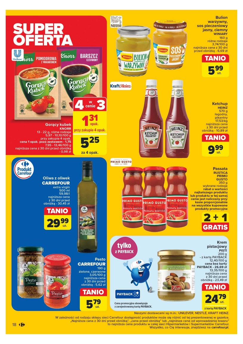 Gazetka: 2+1 gratis! Sprawdź promocje - Carrefour - strona 18