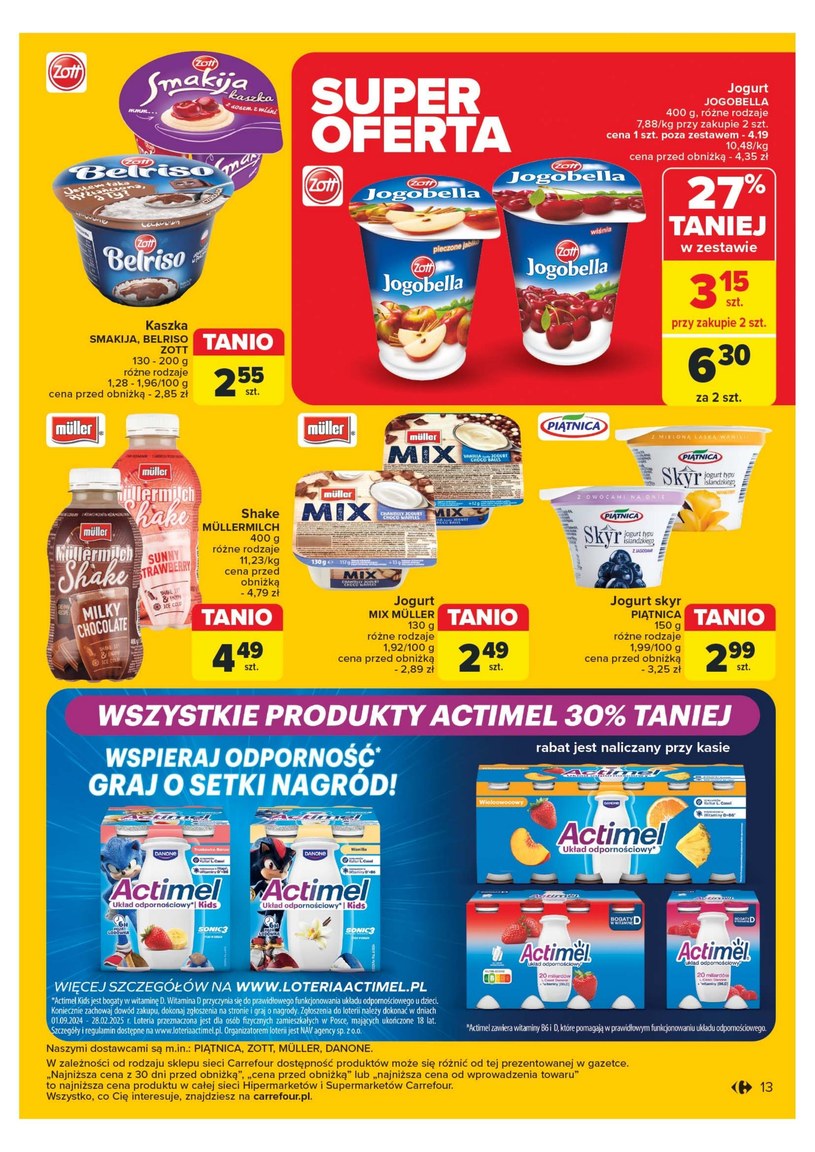 Gazetka: 2+1 gratis! Sprawdź promocje - Carrefour - strona 13