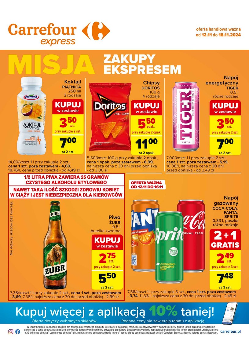 Gazetka promocyjna Carrefour Express - ważna od 12. 11. 2024 do 18. 11. 2024