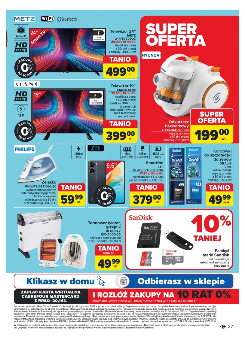 Gazetka: 2+1 gratis! Sprawdź promocje - Carrefour - strona 37