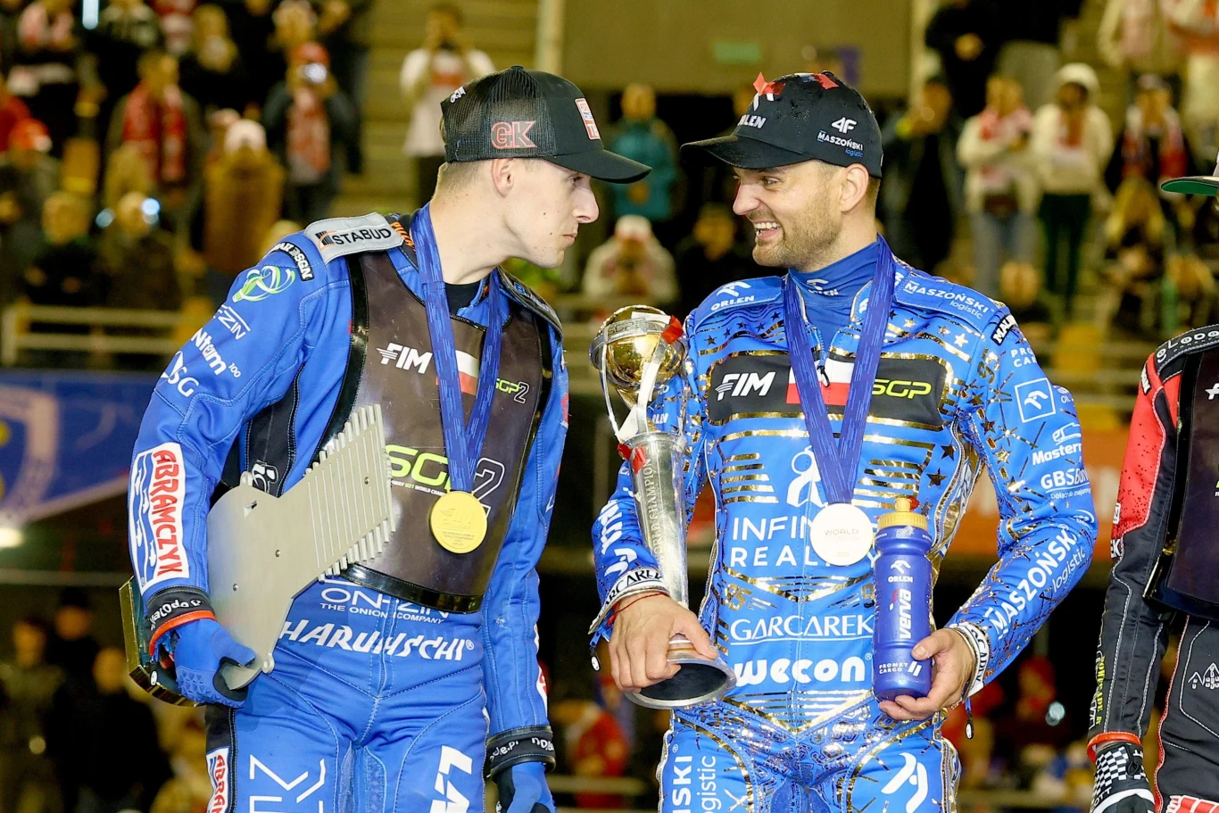 Wiktor Przyjemski i Bartosz Zmarzlik.