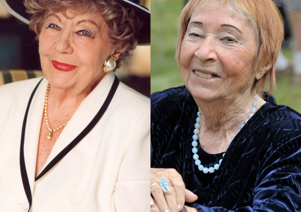 Hanka Bielicka i Irena Kwiatkowska