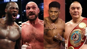 Deontay Wilder, Tyson Fury, Anthony Joshua i Zhilei Zhang