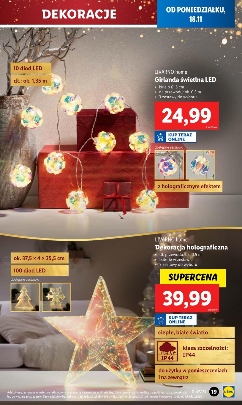 Gazetka: Świąteczny katalog okazji - Lidl - strona 21