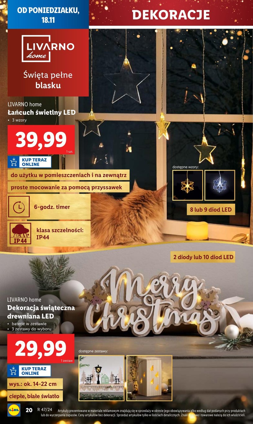 Gazetka: Świąteczny katalog okazji - Lidl - strona 22