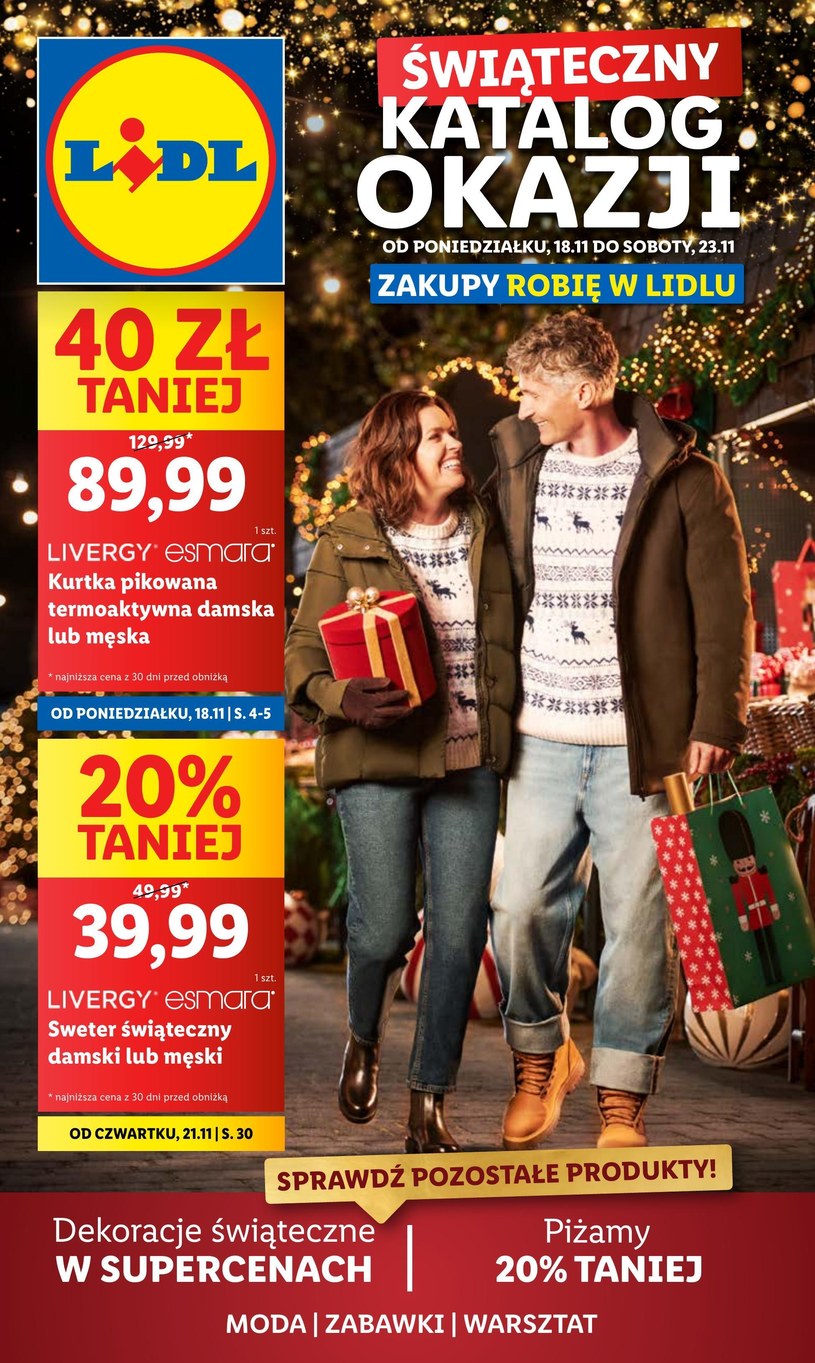 Gazetka promocyjna Lidl - ważna od 18. 11. 2024 do 23. 11. 2024