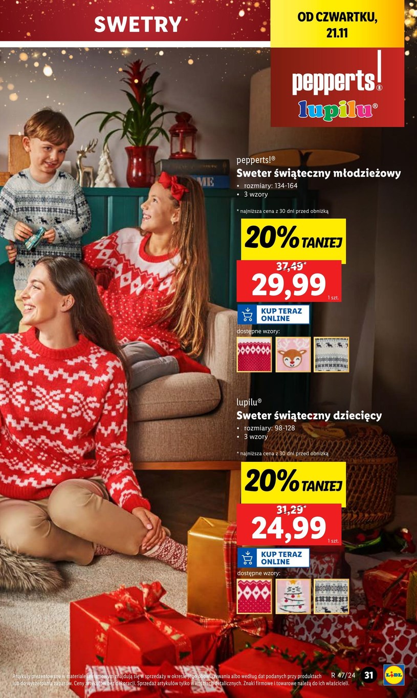 Gazetka: Świąteczny katalog okazji - Lidl - strona 33