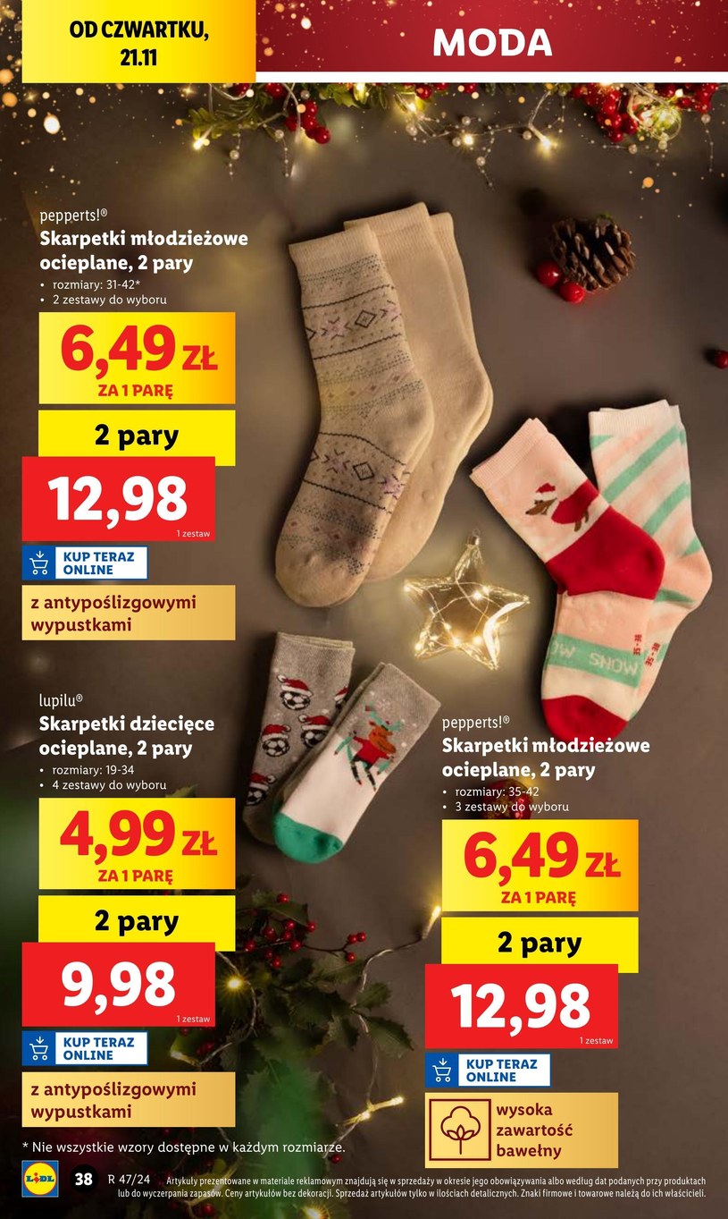 Gazetka: Świąteczny katalog okazji - Lidl - strona 40