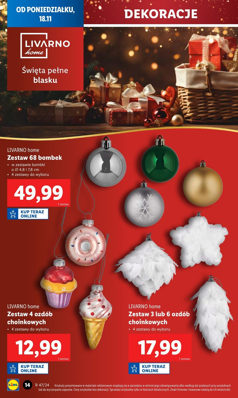 Gazetka: Świąteczny katalog okazji - Lidl - strona 16