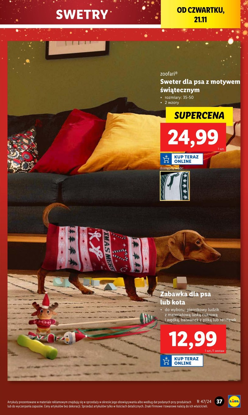 Gazetka: Świąteczny katalog okazji - Lidl - strona 39