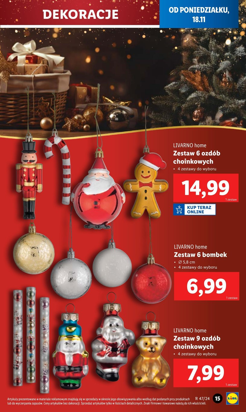 Gazetka: Świąteczny katalog okazji - Lidl - strona 17