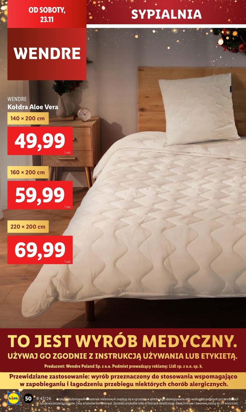 Gazetka: Świąteczny katalog okazji - Lidl - strona 54