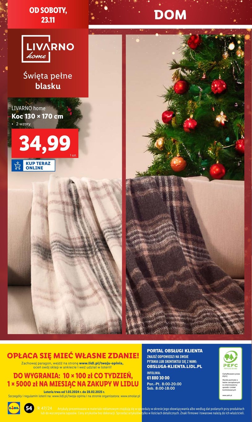 Gazetka: Świąteczny katalog okazji - Lidl - strona 58