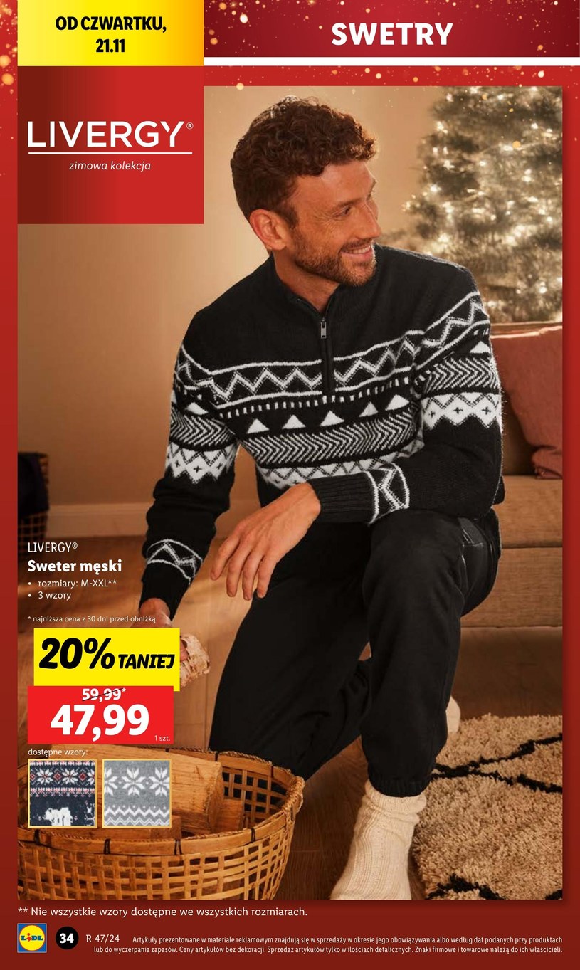 Gazetka: Świąteczny katalog okazji - Lidl - strona 36