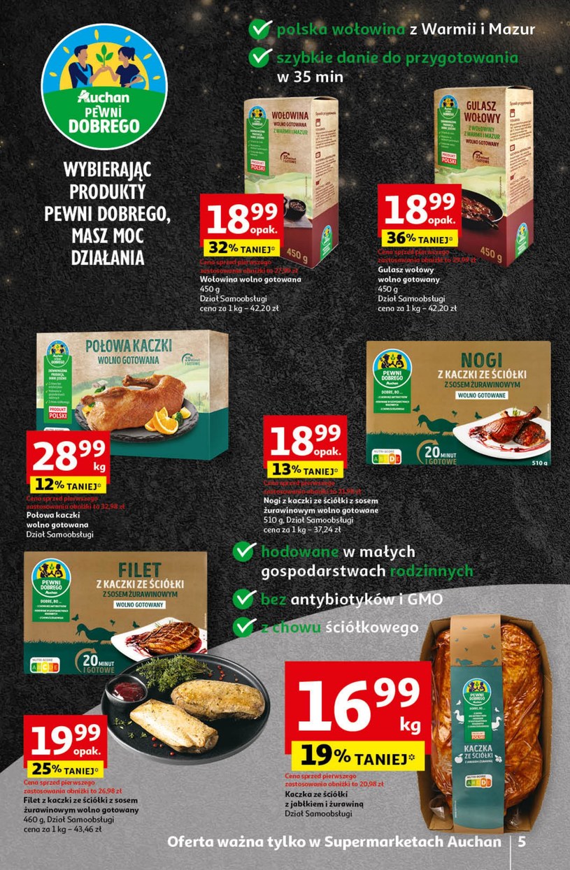 Gazetka: Produkty za grosz w Auchan Supermarket  - strona 5