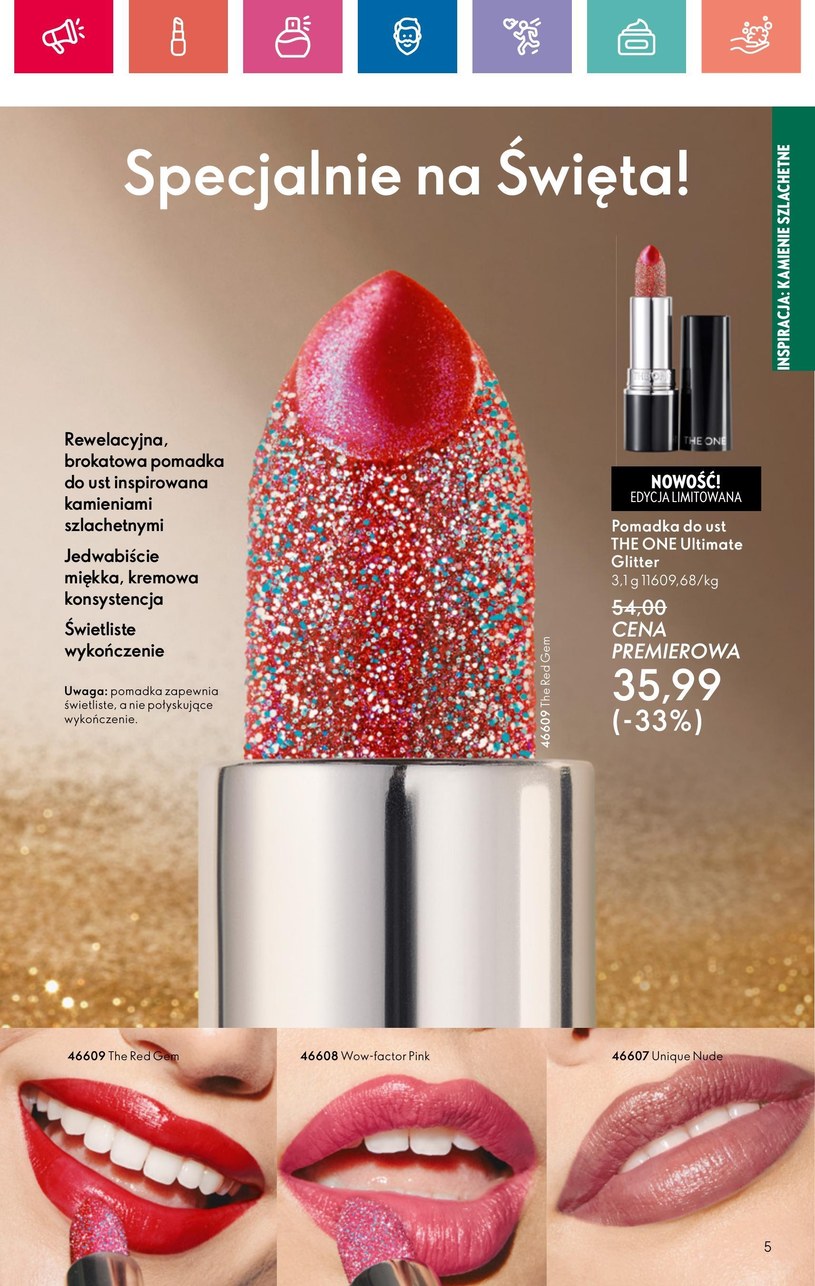 Gazetka: Oriflame - czas zabłysnąć - strona 5