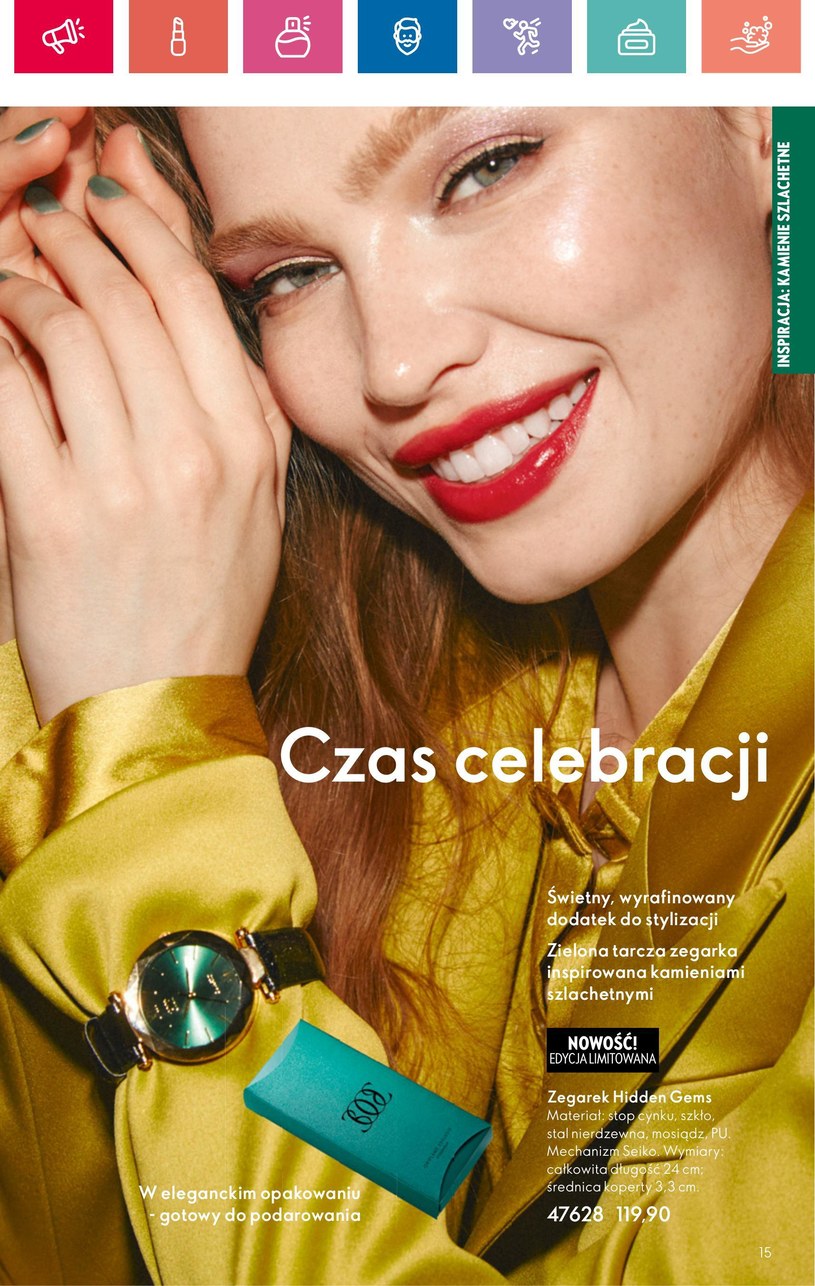 Gazetka: Oriflame - czas zabłysnąć - strona 15