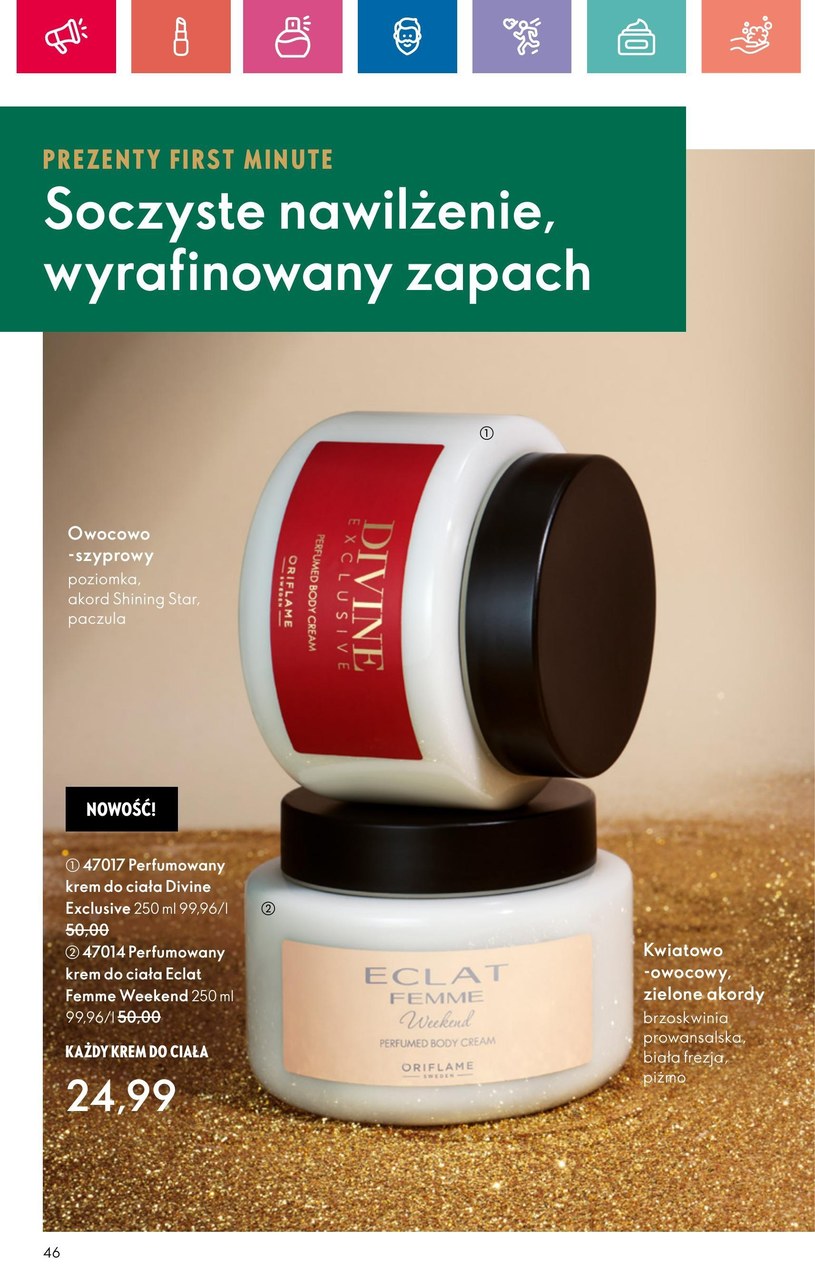 Gazetka: Oriflame - czas zabłysnąć - strona 46