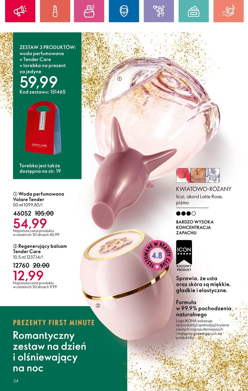 Gazetka: Oriflame - czas zabłysnąć - strona 34