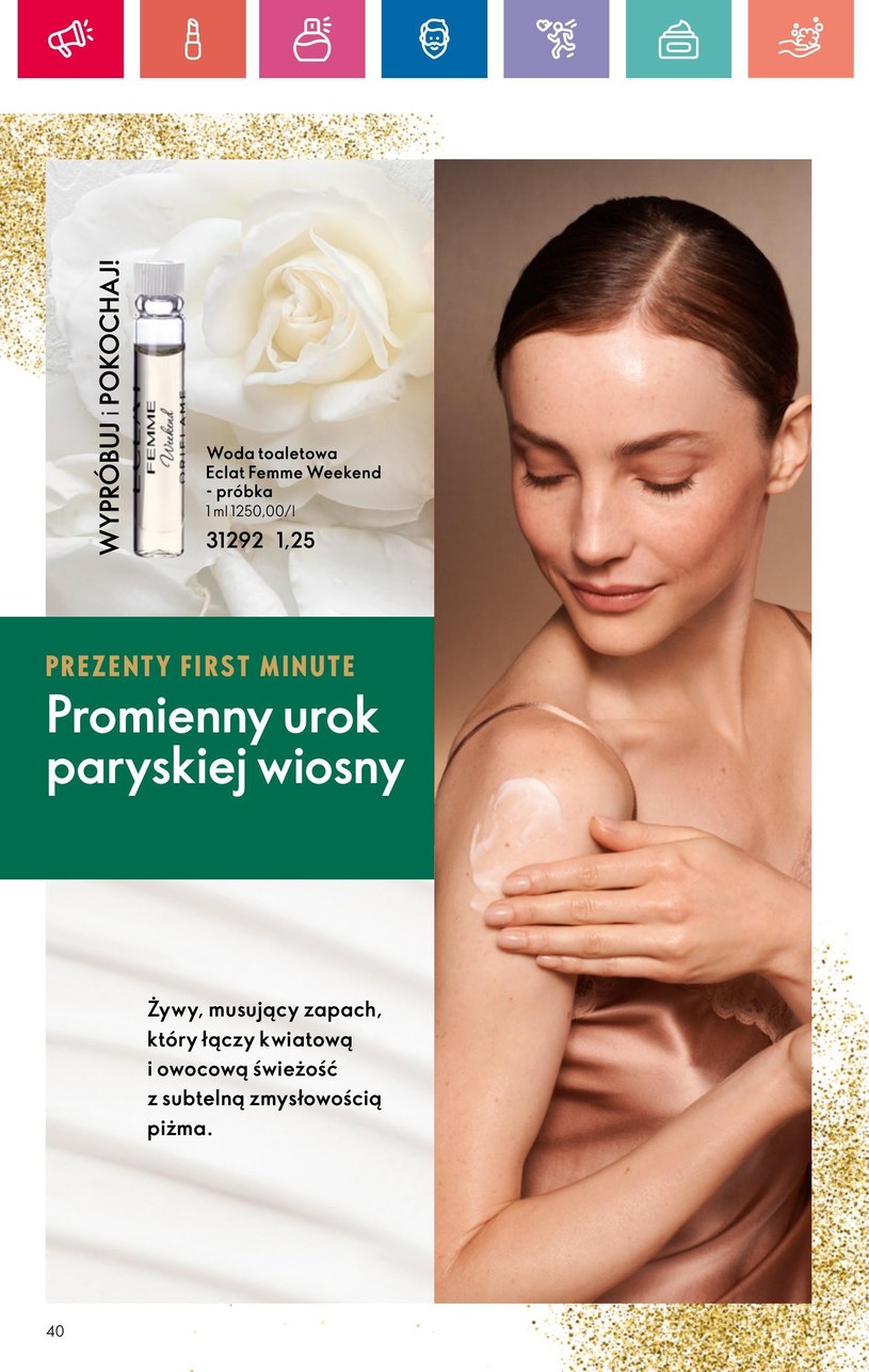 Gazetka: Oriflame - czas zabłysnąć - strona 40