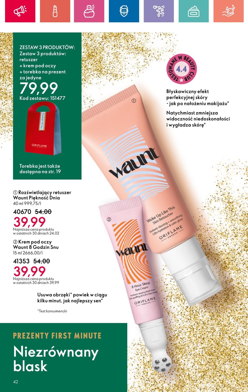 Gazetka: Oriflame - czas zabłysnąć - strona 42