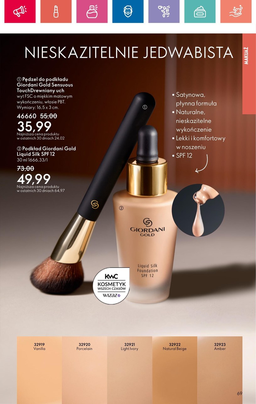 Gazetka: Oriflame - czas zabłysnąć - strona 69