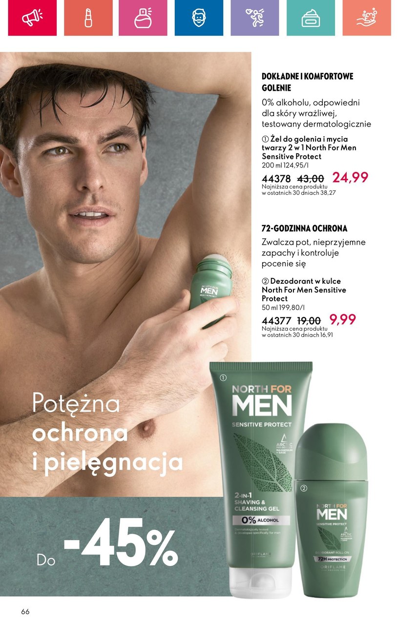 Gazetka: Oriflame - czas zabłysnąć - strona 66