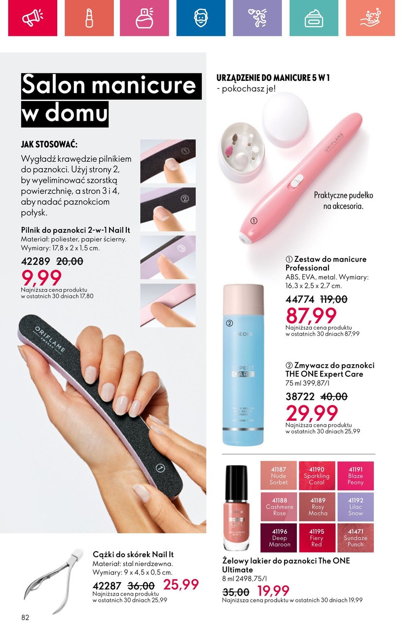 Gazetka: Oriflame - czas zabłysnąć - strona 82