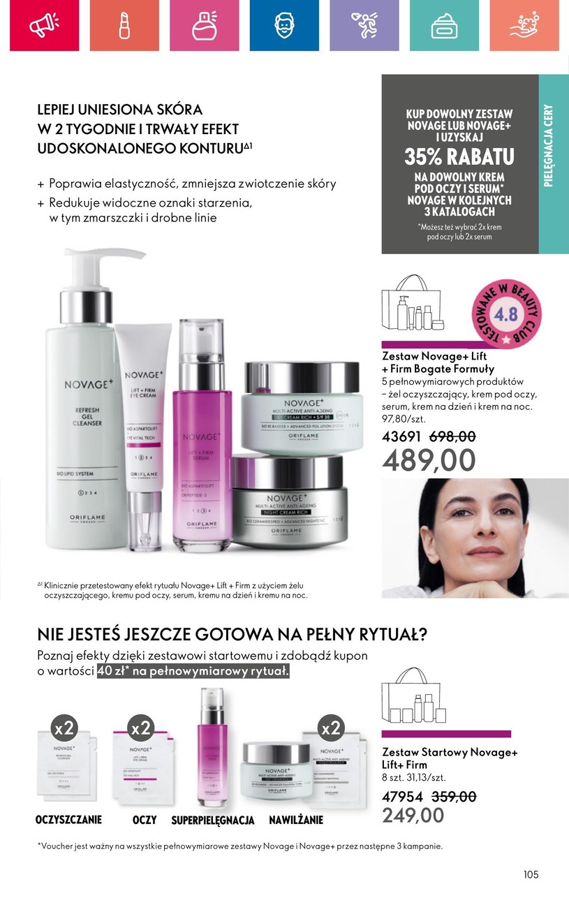 Gazetka: Oriflame - czas zabłysnąć - strona 105