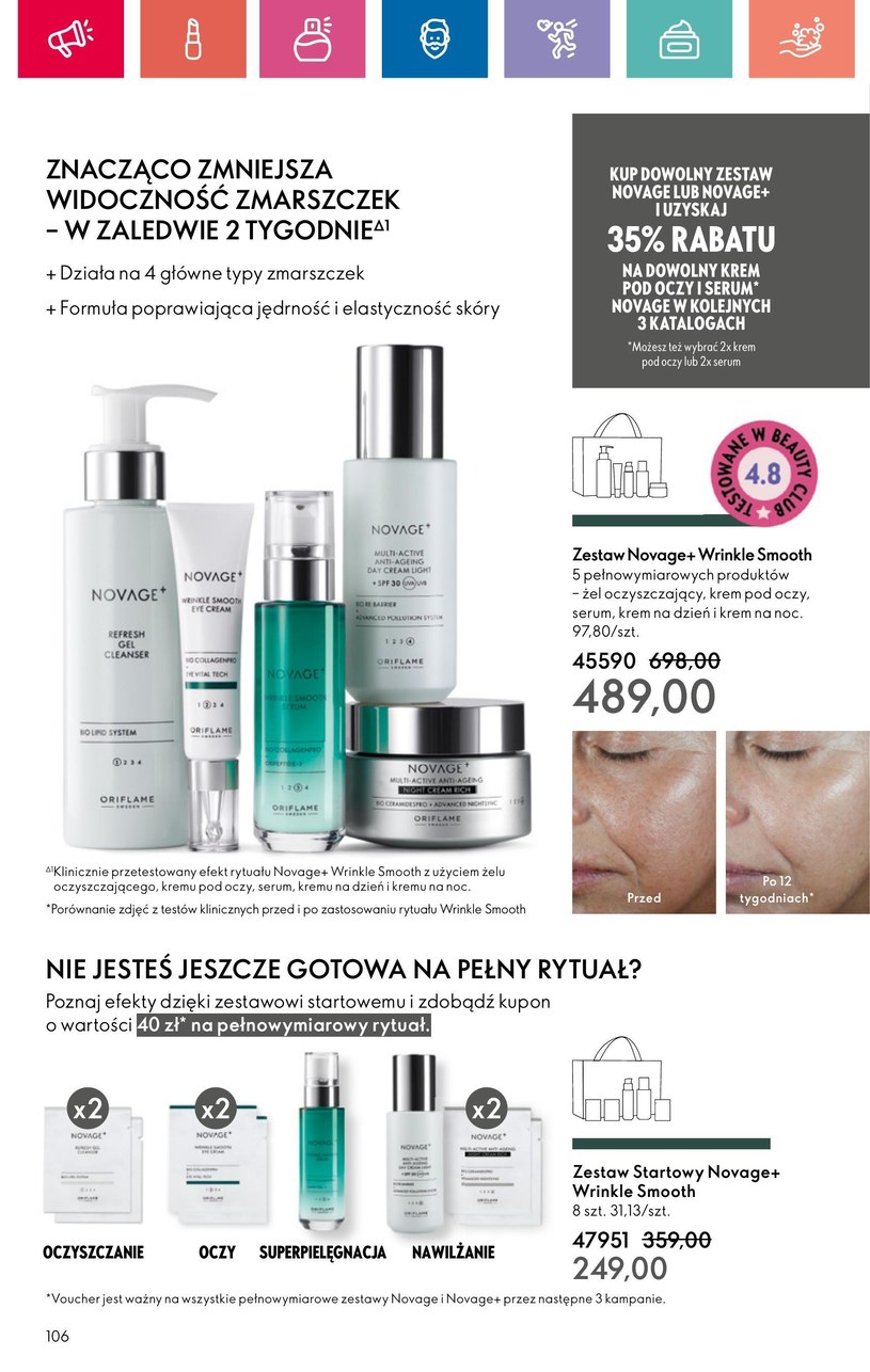 Gazetka: Oriflame - czas zabłysnąć - strona 106