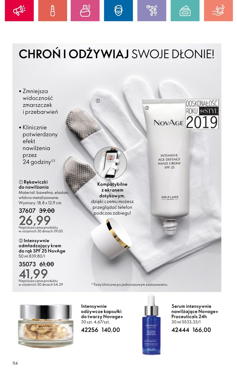 Gazetka: Oriflame - czas zabłysnąć - strona 114