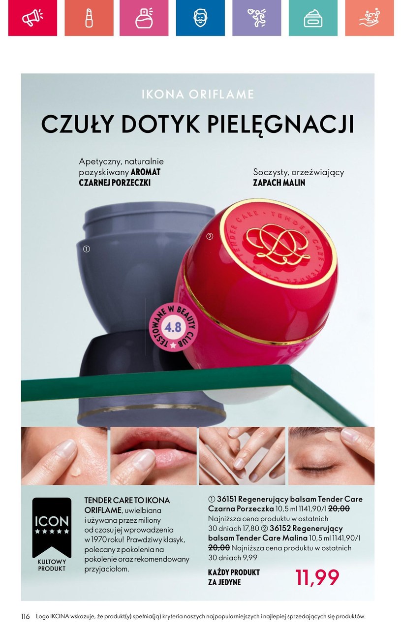 Gazetka: Oriflame - czas zabłysnąć - strona 116