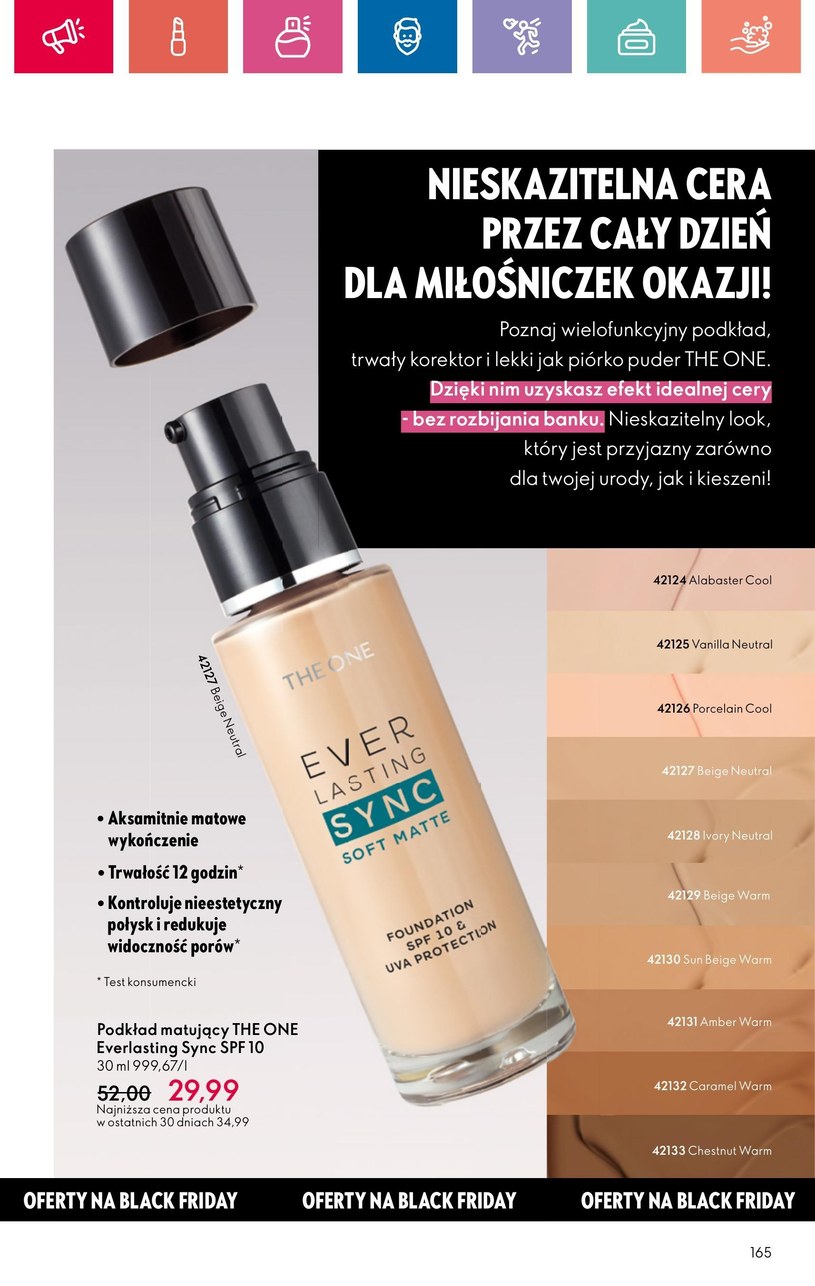 Gazetka: Oriflame - czas zabłysnąć - strona 165