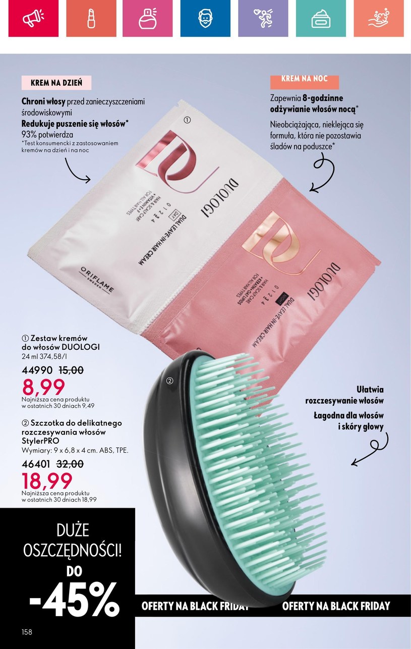 Gazetka: Oriflame - czas zabłysnąć - strona 158