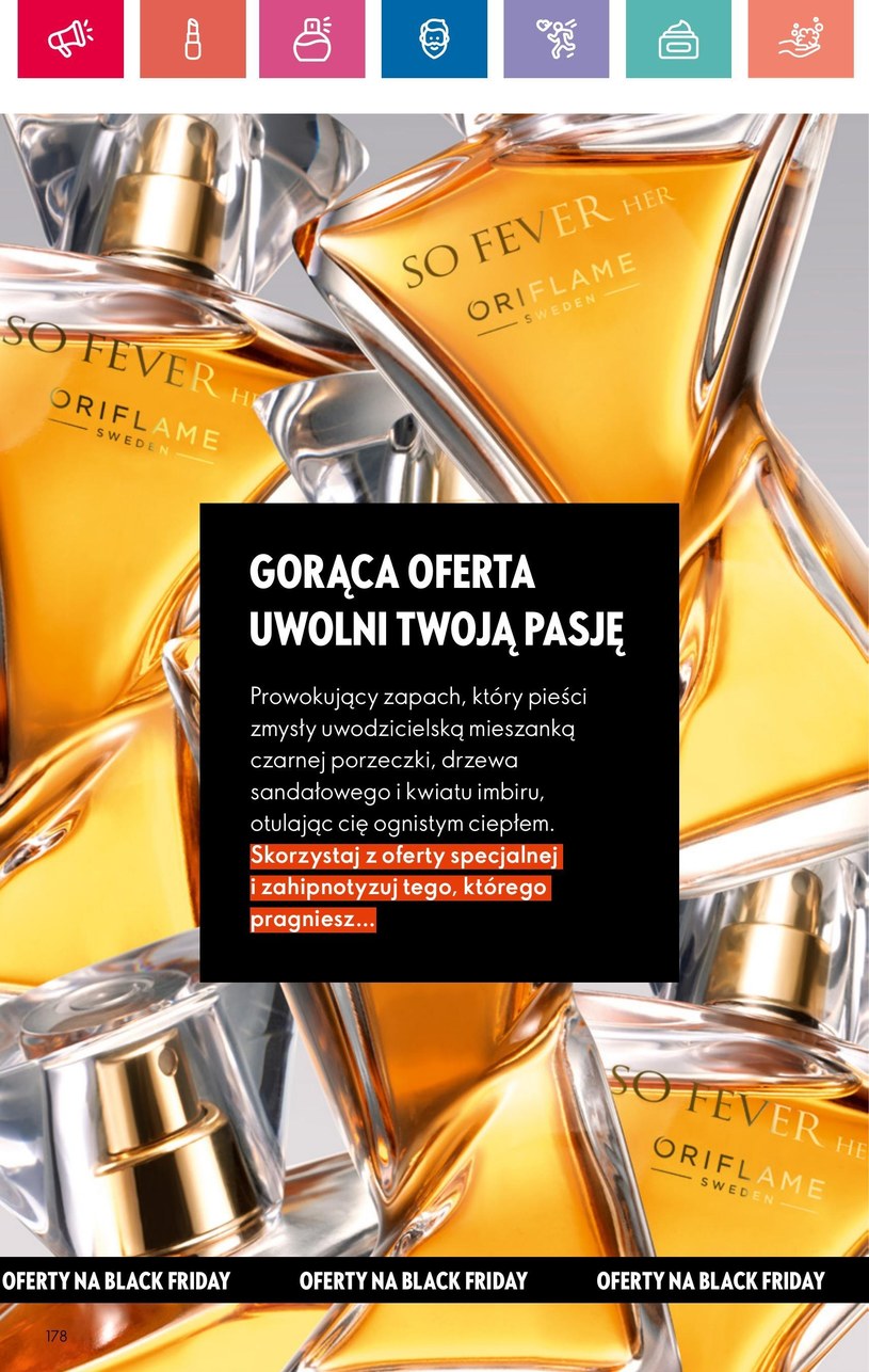 Gazetka: Oriflame - czas zabłysnąć - strona 178