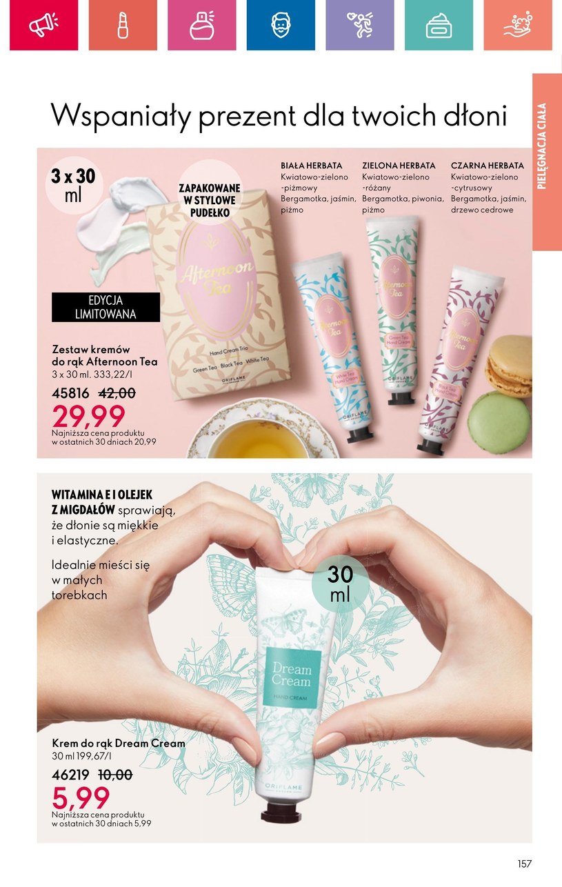 Gazetka: Oriflame - czas zabłysnąć - strona 157