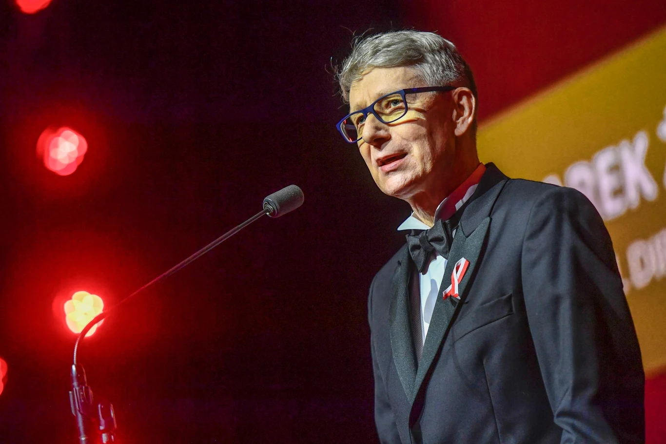 Marek Żydowicz podczas gali otwarcia festiwalu EnergaCamerimage w 2023 roku