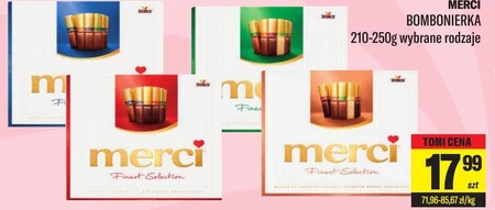 merci Mousse Selection Kolekcja czekoladek z musem 210 g (20 sztuk)