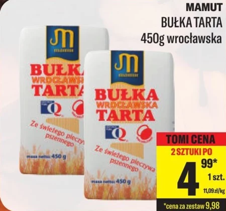 Bułka tarta Mamut