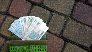 Kobieta znalazła portfel na ulicy. Teraz rok może spędzić w więzieniu