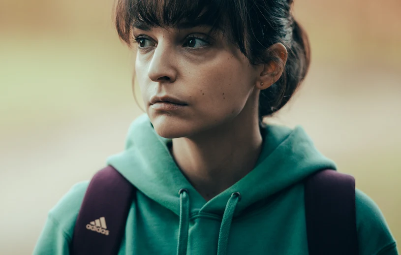 Maria Dębska jako Anka Serafin w serialu "Śleboda"