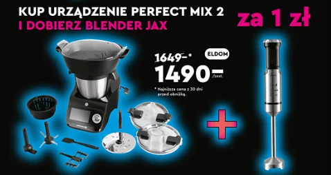 Wspaniały duet do kuchni za jedyne 1491 zł w Biedronce na Black Week! Wspaniały duet do kuchni za jedyne 1491 zł w Biedronce na Black Week!